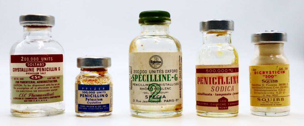Everything changed with the discovery of penicillin